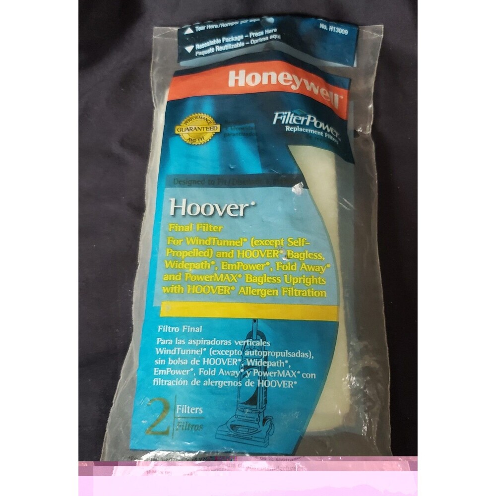 Honeywell H13009 Replacement Filter for Hoover Final Filter WindTunnel 2 filters